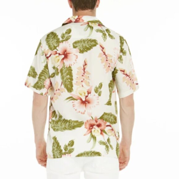 Men’s Short Sleeve Button Down Hawaiian Aloha Shirt - Picture 2 of 7